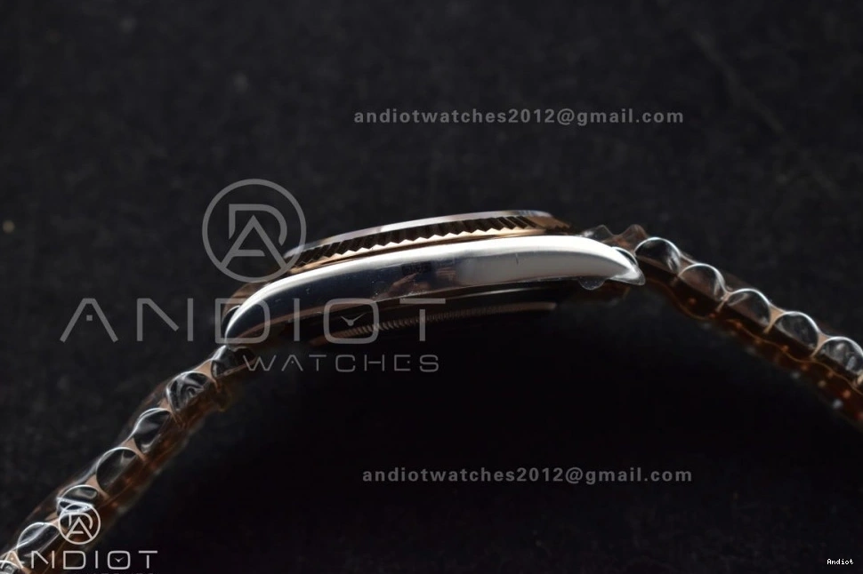 Roman 126333 DateJust 41 ARF Gray Best Dial SS 904L Weight) 1:1 RG Green SS Jubilee on Bracelet (Gain SH3235 Steel Edition RG 0501